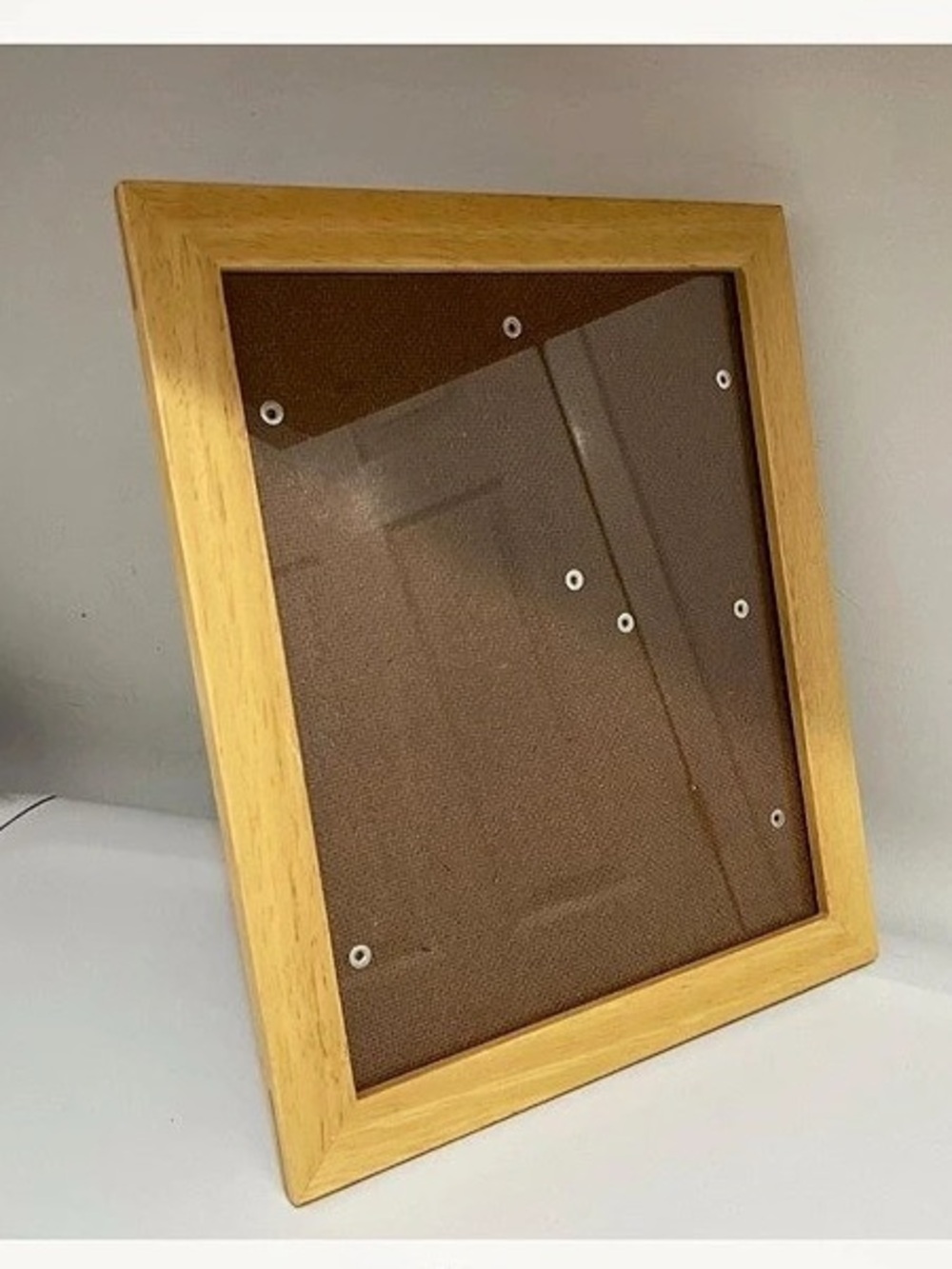 Pottery Barn Light Wood Rectangular Picture Frame Thailand Fits 8x10 Photo